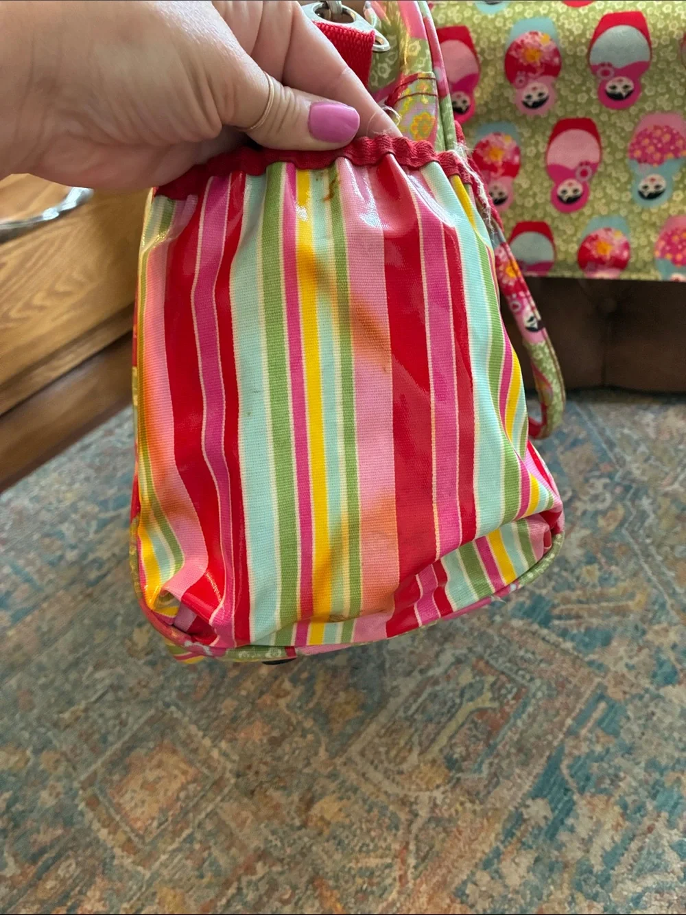 Rare Retired Lou Harvey Diaper Bag / Tote